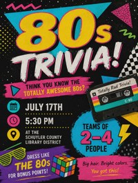 80's Trivia Night!
