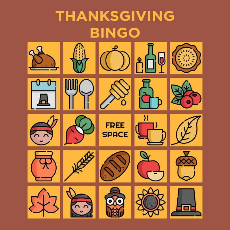 Thanksgiving Bingo Thanksgiving Bingo